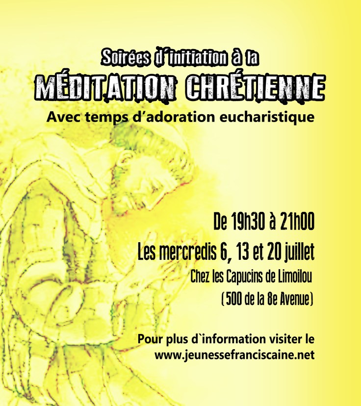 Adoration et méditation (mois de juillet)