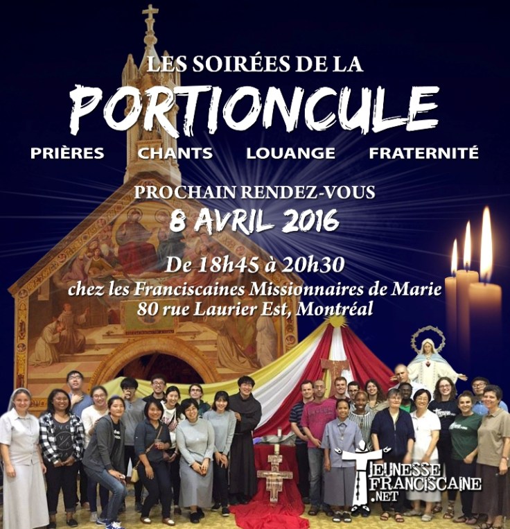 Affiche Portioncule avril 2016