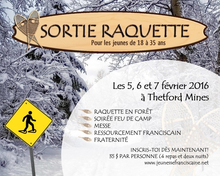 AFFICHE RAQUETTE 2016