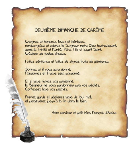 02 Deuxième Dimanche de Carême 2016
