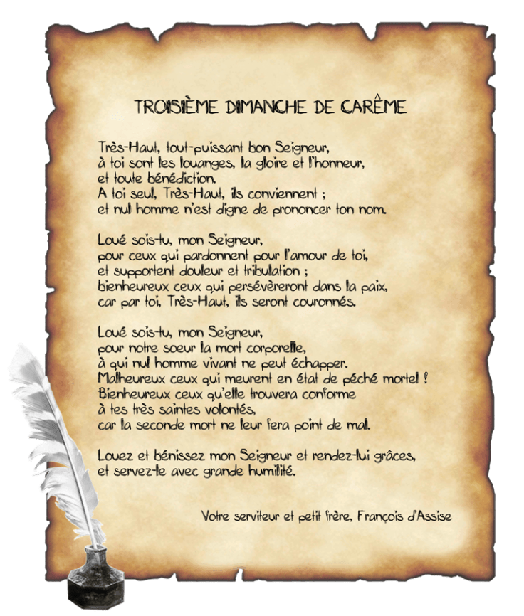 03 Troisième Dimanche de Carême 2016