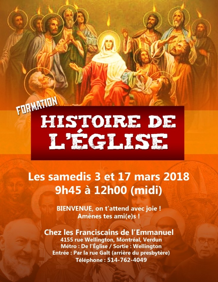 Affiche Hist de l'Eglise mars 2018