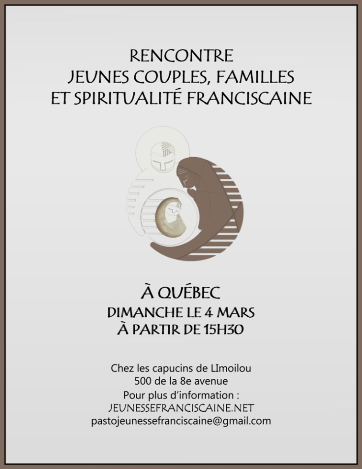 Affiche rencontre Jeunes Couples et Familles mars 2018