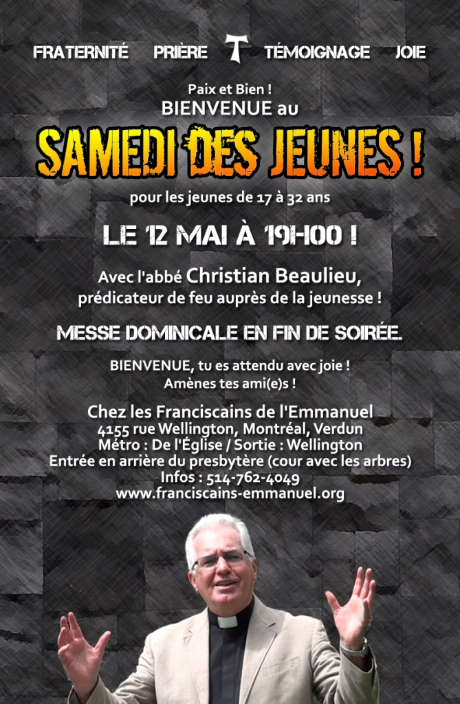 Samedi des Jeunes mai 2018