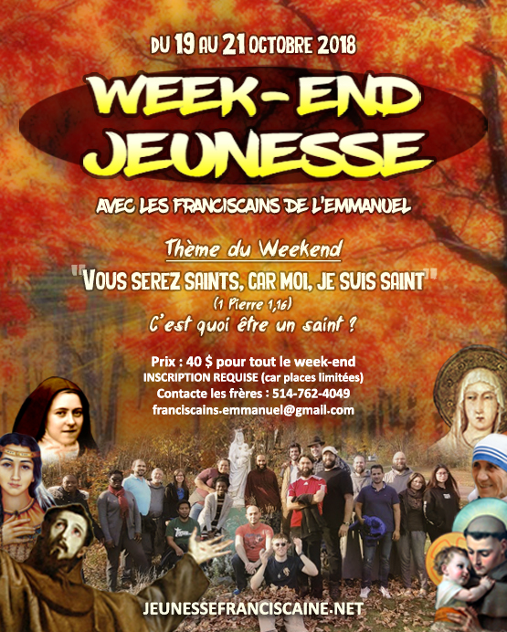 Affiche WEJeunesse octobre 2018