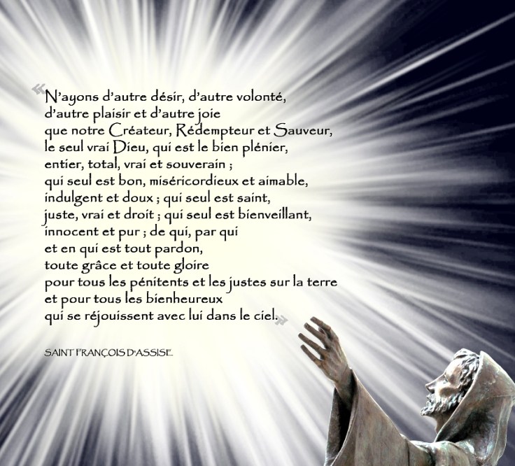 Francois d'Assise - N'ayons d'autre désir