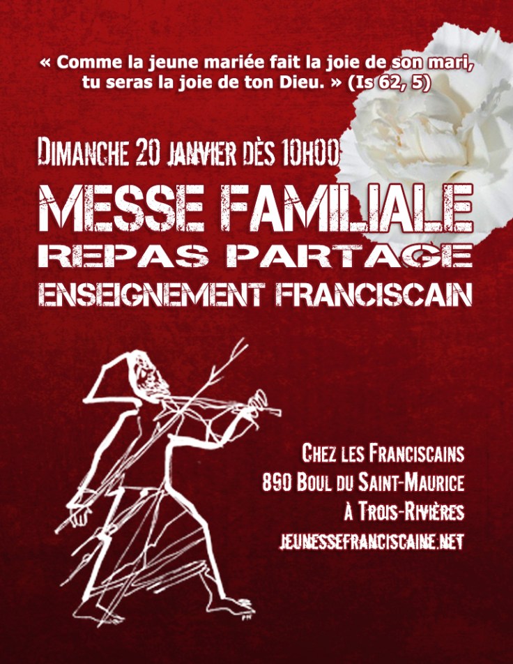 affiche messe familiale à tr janvier 2019