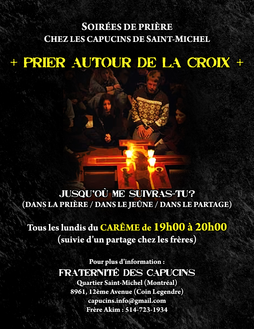 Affiche no1 Carême 2019 Capucins St-Michel