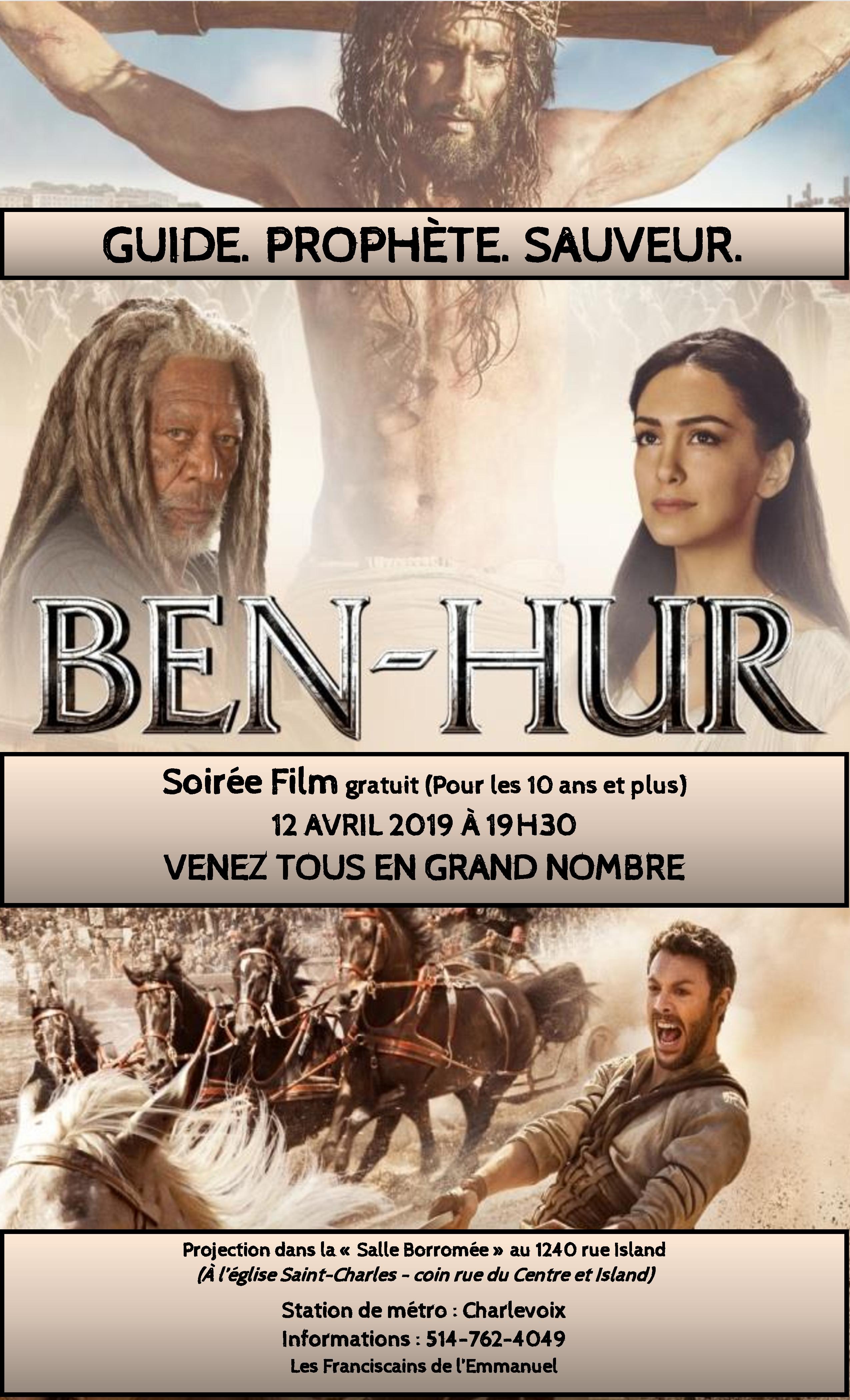 Projection du film « Ben Hur »