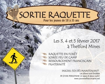 AFFICHE RAQUETTE 2017